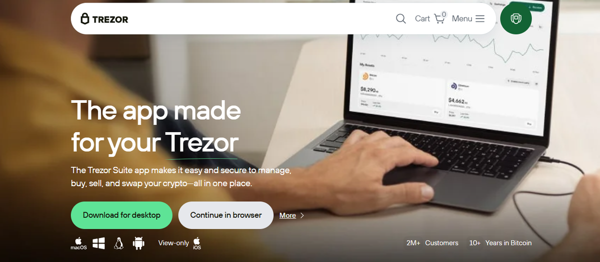 🛡️ Trezor Wallet🔐 | Your Keys. Your Coins. Your Freedom.